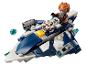 Vaisseau spatial LEGO Star Wars avec figurine de Plo Koon et droïde astromech.