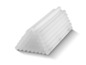 Une pile de bâtonnets de colle blanche.