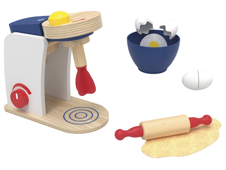 Aller en mode plein écran : Playtive Accessoires de cuisine en bois au design rétro - Image 13