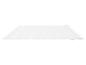 Tapis de bain pliable blanc au design nervuré
