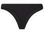 Un string noir pour femme.