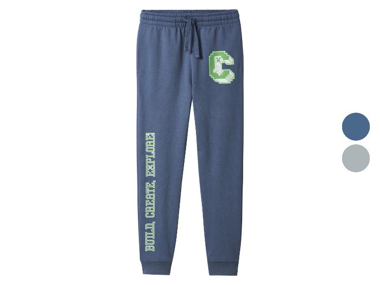 Pantalon molletonné petit garçon Minecraft