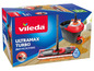 Vileda Ultramax Turbo 2 en 1 en microfibre avec seau.