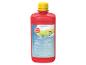Solution Playtive pour bulles de savon dans une bouteille rouge.