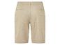 Shorts beige, vue arrière.