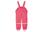 Salopette de pluie rose