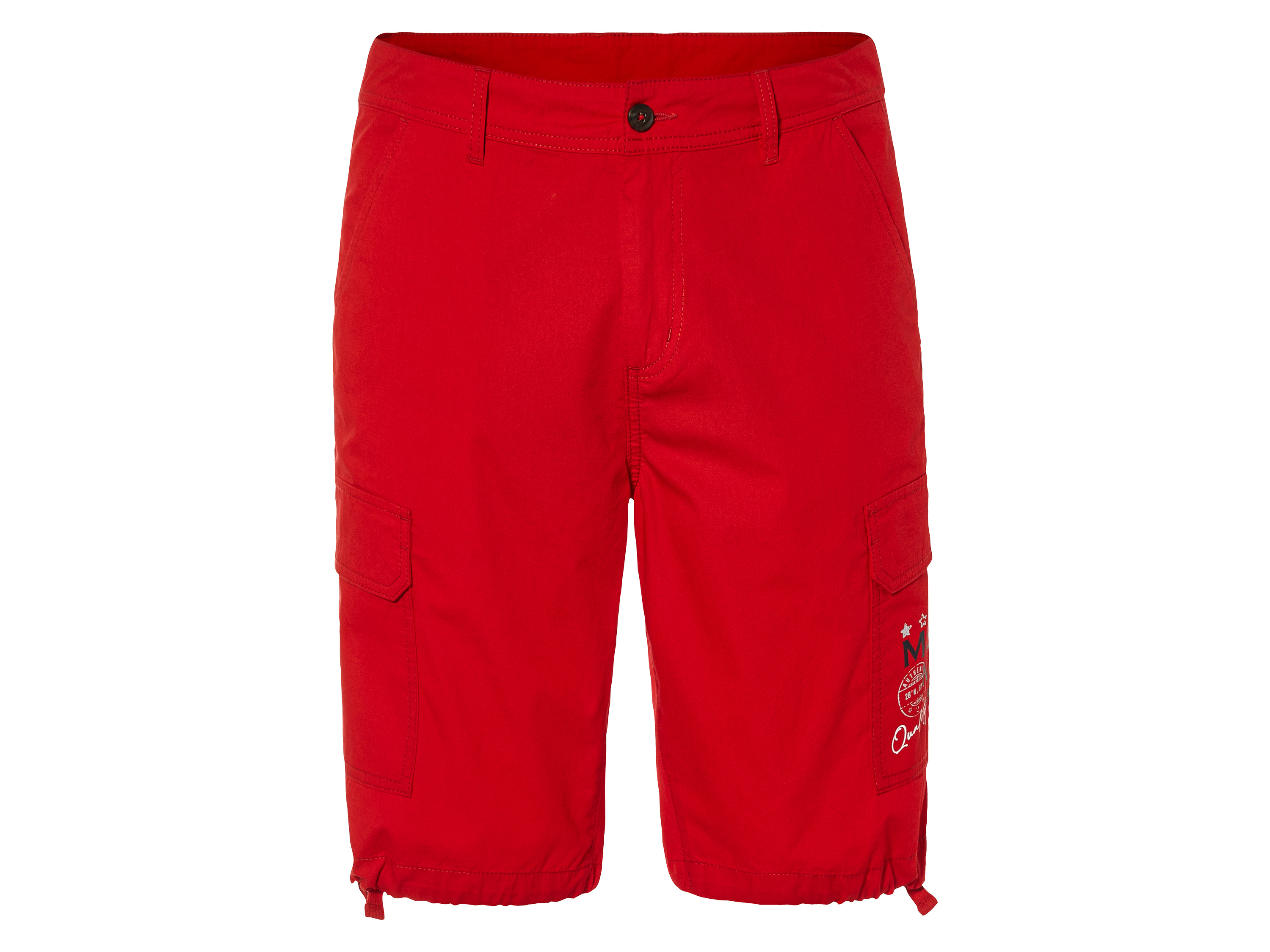 LIVERGY® Bermuda cargo homme (rouge)