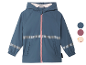 Imperméable enfant bleu avec détails réfléchissants, disponible en d'autres couleurs.
