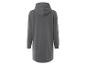 Une robe-sweat à capuche grise