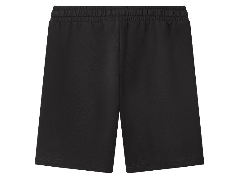 Short de sport noir avec taille élastique