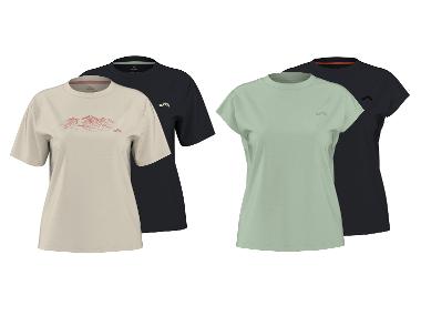 CRIVIT Lot de 2 t-shirts techniques femme