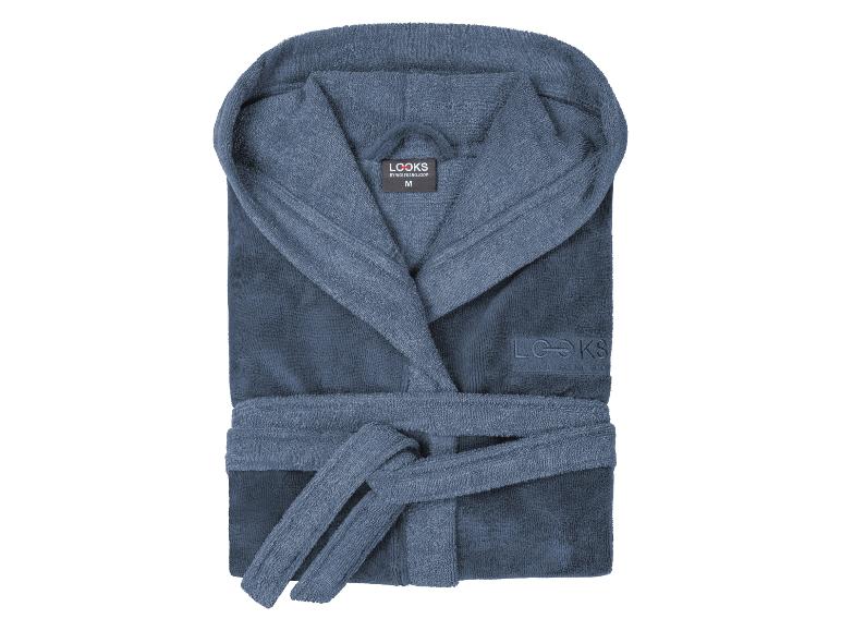 Peignoir bleu marine LOOKS by Wolfgang Joop.