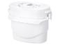 Récipient blanc en plastique pour diffuseur d'arômes.