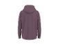 Sweat à capuche violet, vue arrière