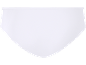 Culotte blanche pour femme sur fond noir