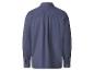 Chemise homme manches longues bleu foncé, vue de dos.