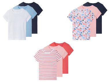 lupilu® Lot de 3 t-shirts petite fille