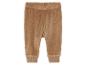 Pantalon de jogging marron en molleton doux