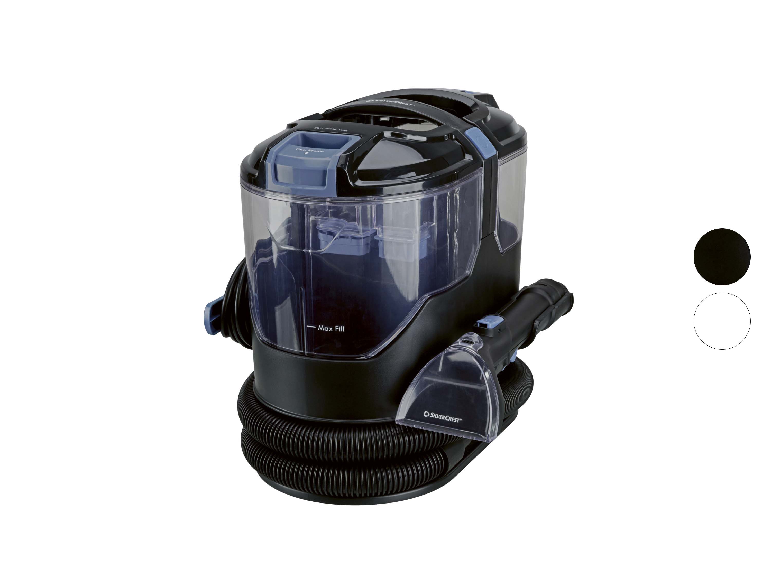 Silvercrest SPR 800 A1, nettoyeur injection-extraction pour tapis et tissus vendu chez Lidl