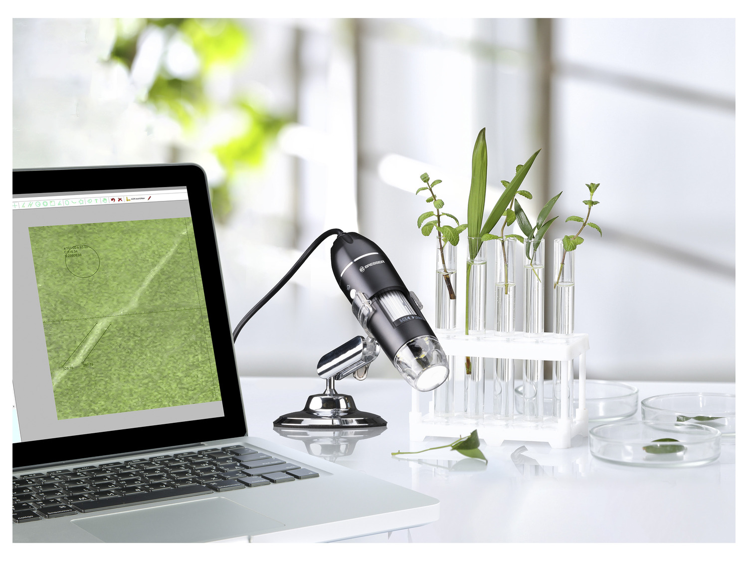 BRESSER Microscope numérique USB LIDL