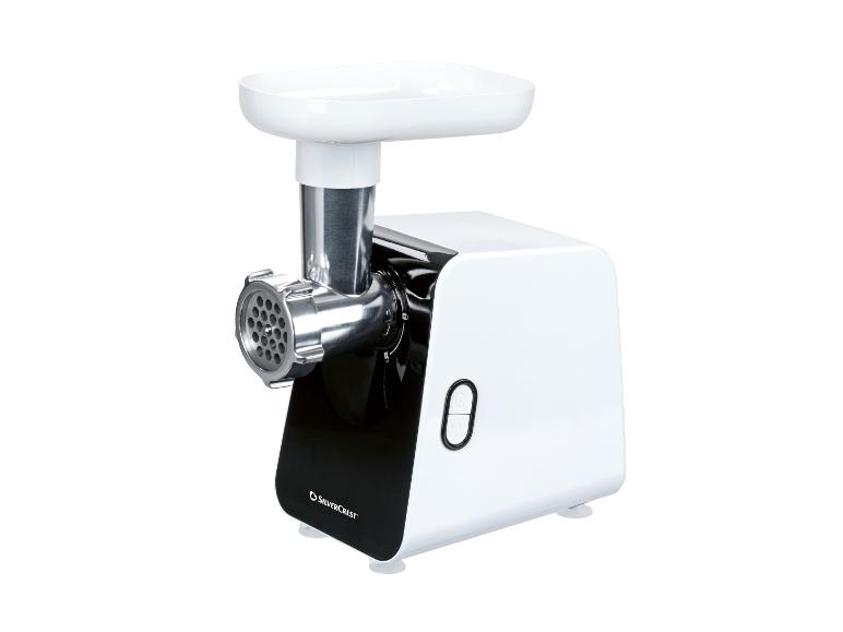 Hachoir à viande SilverCrest blanc et noir