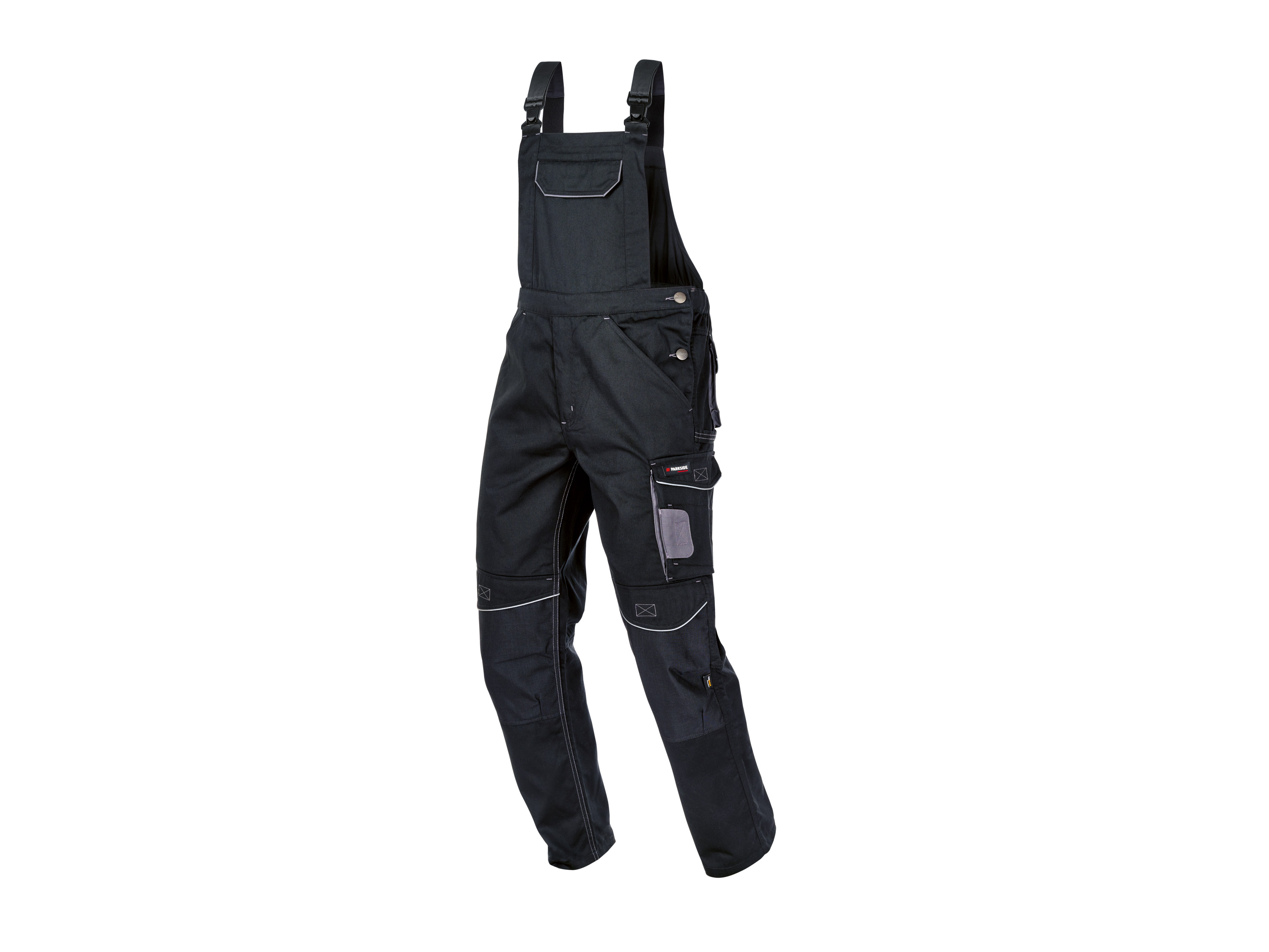 PARKSIDE PERFORMANCE® Salopette de travail homme (noir, 48)