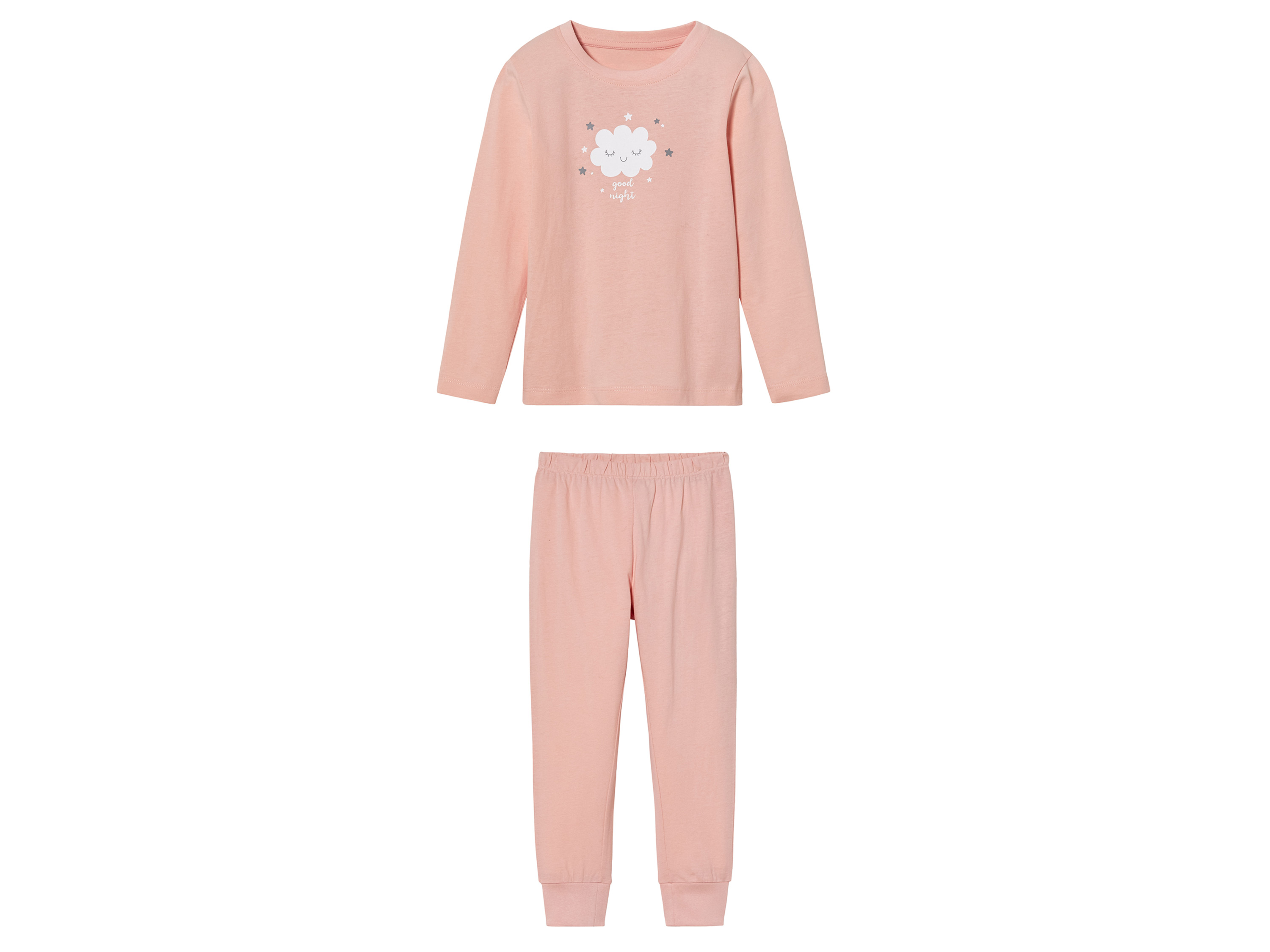 lupilu® Ensemble pyjama petite fille (4-6 ans, rose)