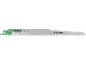 Lame de scie sabre pour bois, droite, grossière, 6 TPI, HCS
