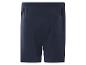 Shorts en coton bleu marine.