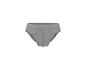 Slip homme gris en tissu de coton