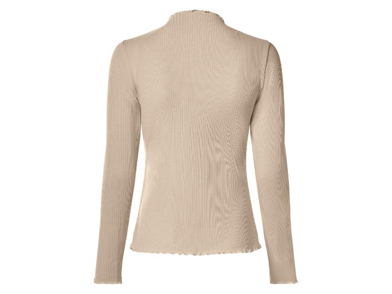 Lot de 2 t-shirts à manches longues côtelées femme