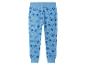 Pantalon enfant bleu clair avec imprimé voitures de course
