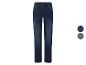 Jeans bleu foncé pour femmes dans plusieurs couleurs.