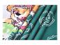 Parure de lit pour enfant avec un motif de chiot de dessin animé et des feuilles tropicales.