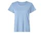 T-shirt bleu clair uni pour femme