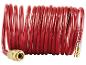 Tuyau d'air comprimé spiralé rouge PARKSIDE avec raccords en laiton