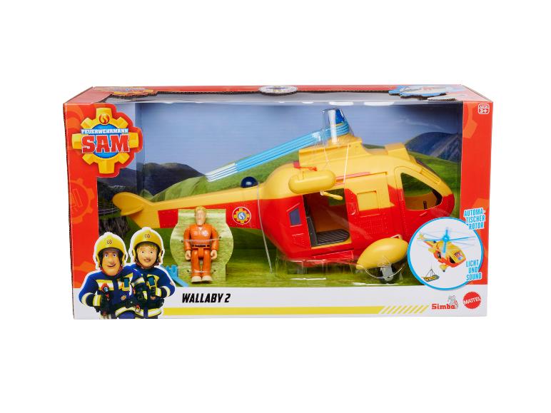 Hélicoptère Wallaby 2 de Sam le Pompier de Simba Toys.