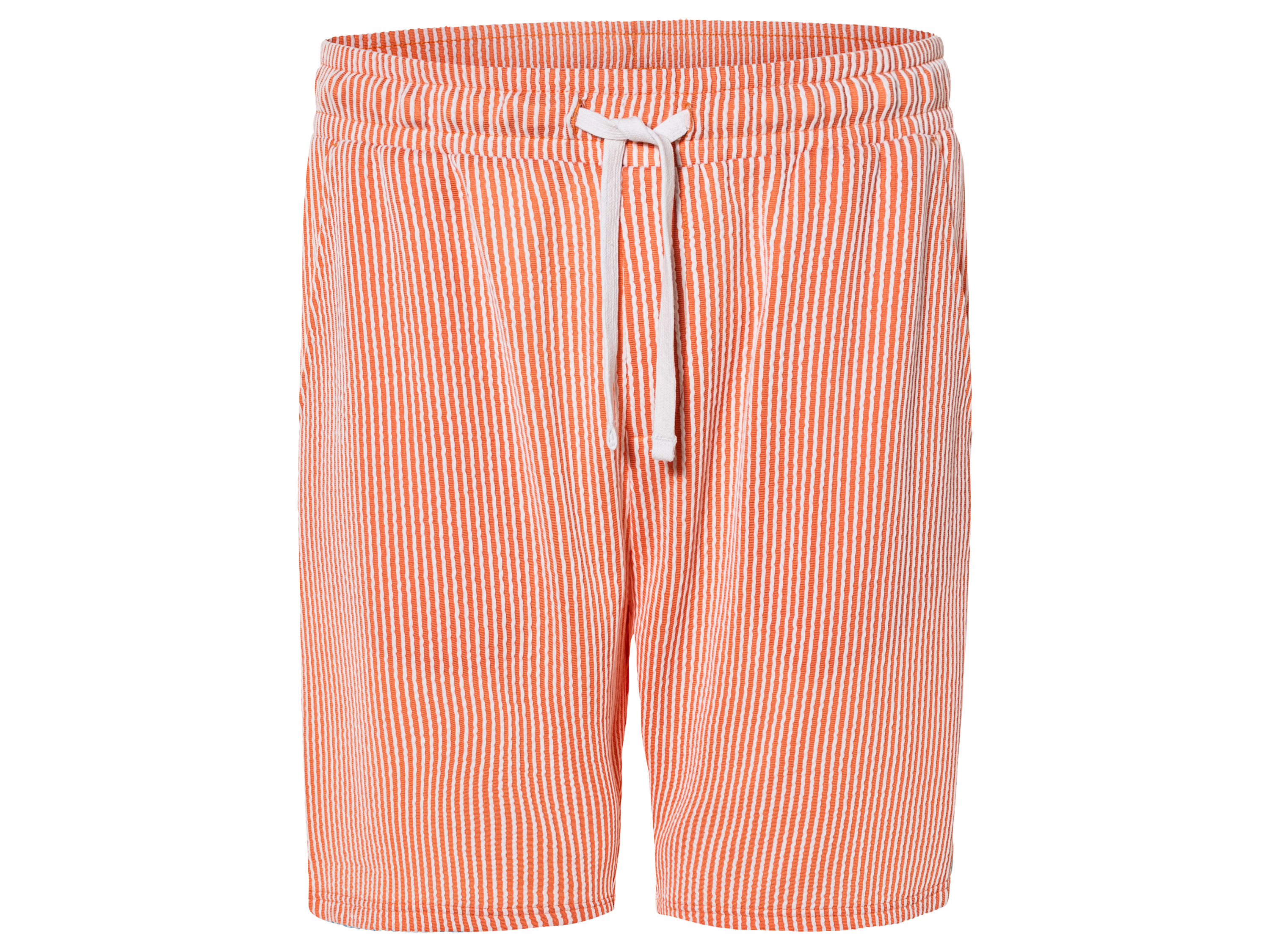 LIVERGY® Short homme (orange/blanc)