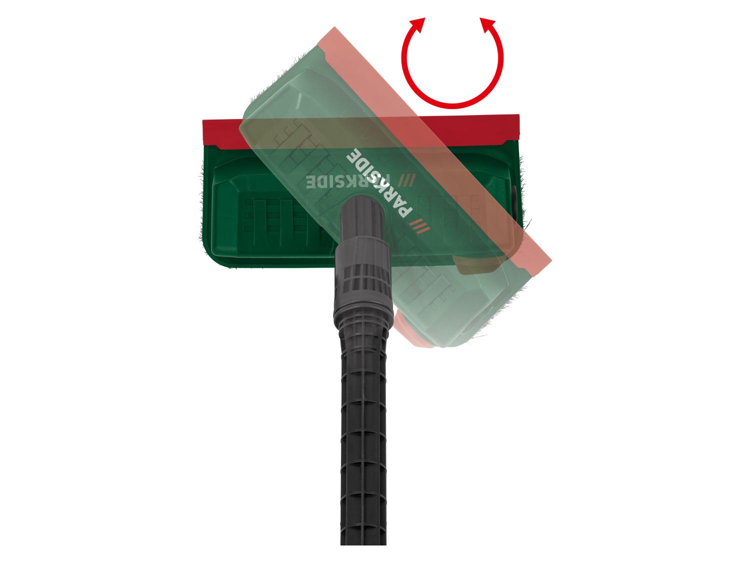 Brosse Triangulaire Polti Vaporetto Avec 2 Chiffons Microfibre - Nettoyage Vapeur Surfaces Planes