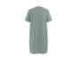 Robe longue t-shirt femme vert menthe, vue de dos