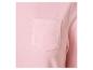 Sweat-shirt polaire rose avec poche poitrine
