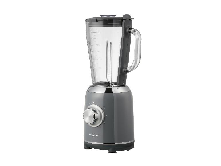 Blender SilverCrest gris avec 5 vitesses.