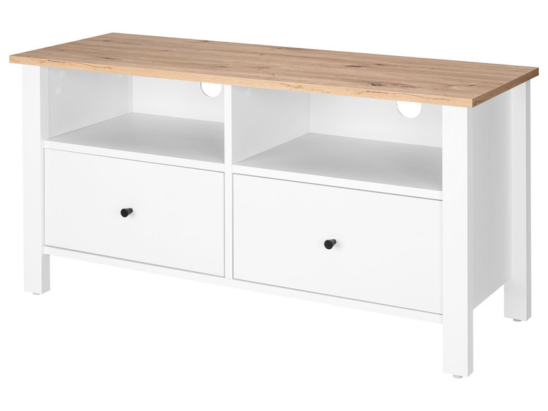 Aller en mode plein écran : LIVARNO home Meuble TV Stockholm, 113 x 40 x 57 cm - Image 3