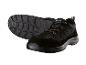 Chaussures de sécurité noires avec semelle antidérapante et lacets