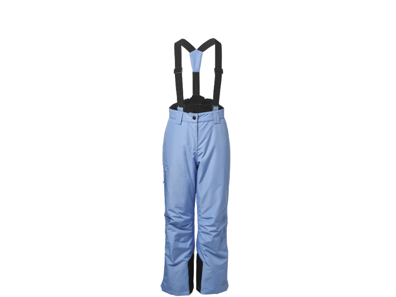 Pantalon de ski bleu avec bretelles
