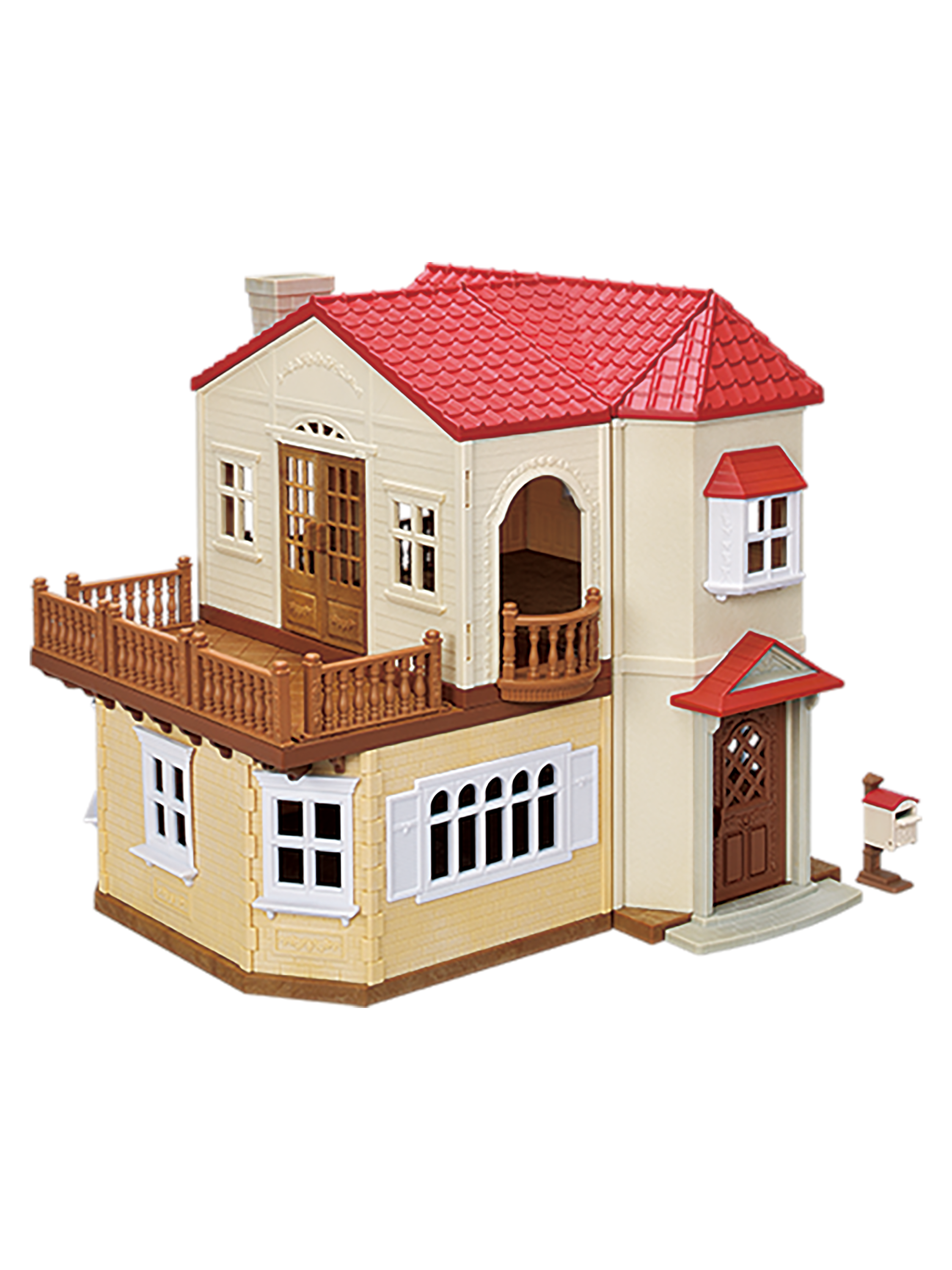 SYLVANIAN FAMILIES Maison de ville avec combles, pliable.
