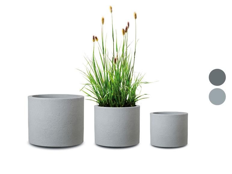 Aller en mode plein écran : Scheurich Pot à plantes « Riva », plastique, rond - Image 1