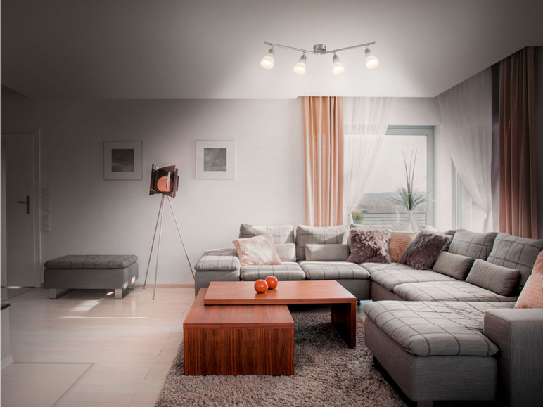 Aller en mode plein écran : LIVARNO home Plafonnier à LED à 4 spots, 4,9 W - Image 7