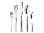 Ensemble de couverts SILVERCREST avec deux fourchettes, un couteau et deux cuillères.