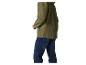 Veste homme vert olive et jean.